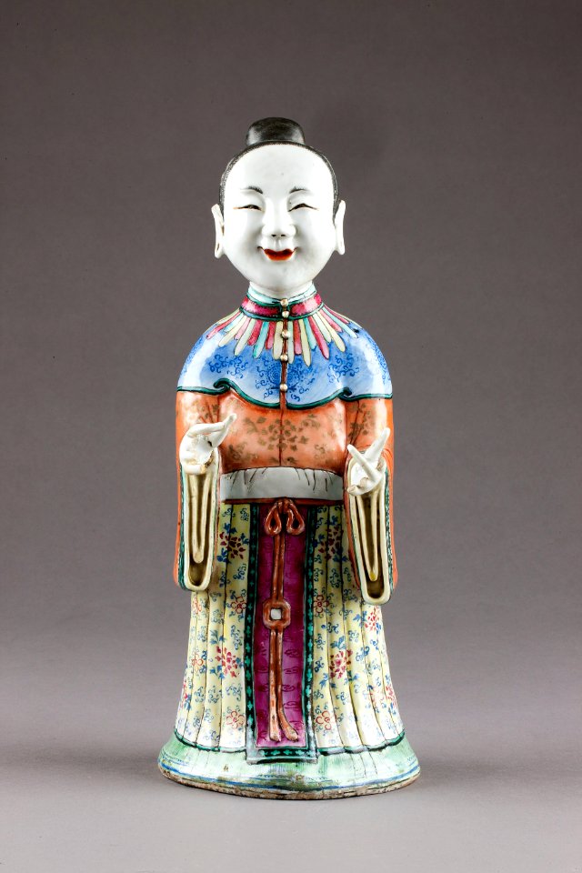 Kinesisk figur från 1800-talet - Hallwylska museet - 95979