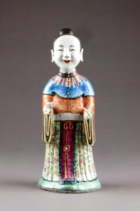 Kinesisk figur från 1800-talet - Hallwylska museet - 95979