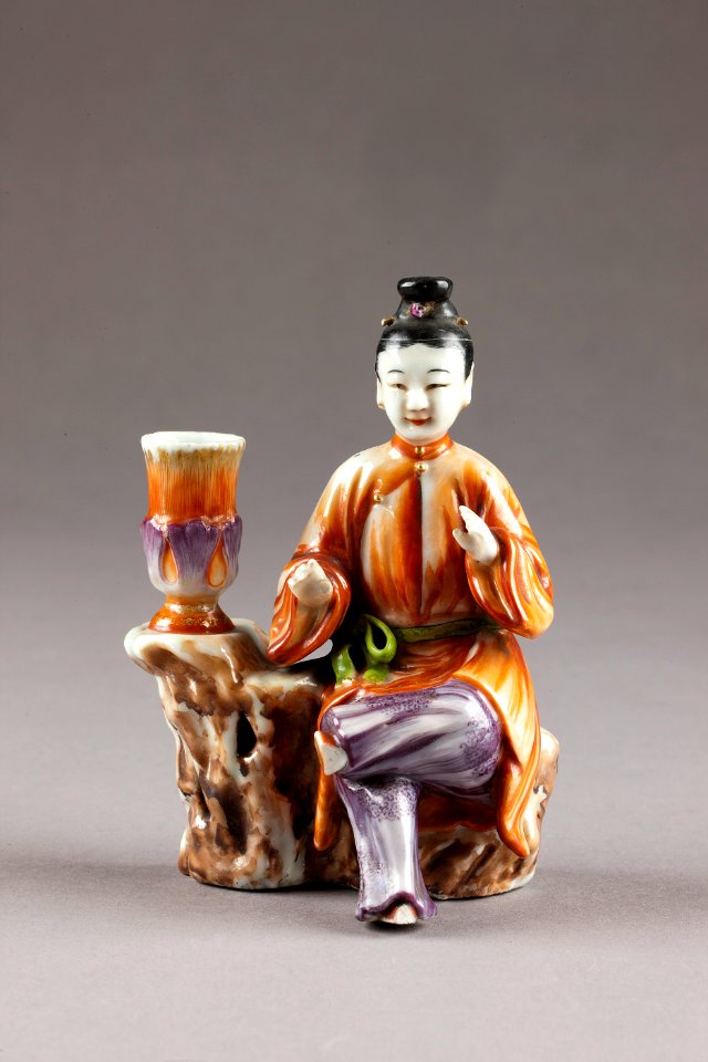 Kinesisk figur från 1800-talet - Hallwylska museet - 95988