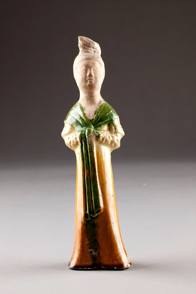 Kinesisk figur från 618-906 - Hallwylska museet - 96173