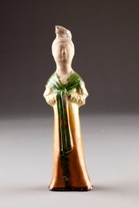 Kinesisk figur från 618-906 - Hallwylska museet - 96173