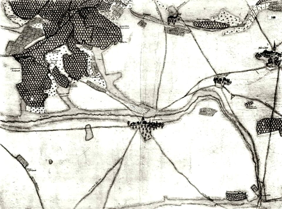 Kiesersche Forstkarte Nr. 146 Schweickheim (Schwaikheim)