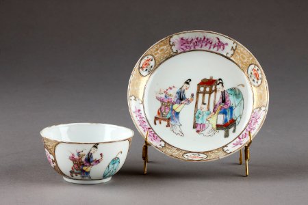 Kinesiskt porslin från 1700-talet - Hallwylska museet - 96106 photo