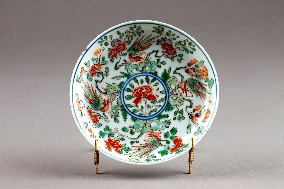 Kinesiskt porslins tefat - Hallwylska museet - 95725