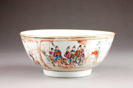 Kinesisk skål från 1735-1795 - Hallwylska museet - 95654