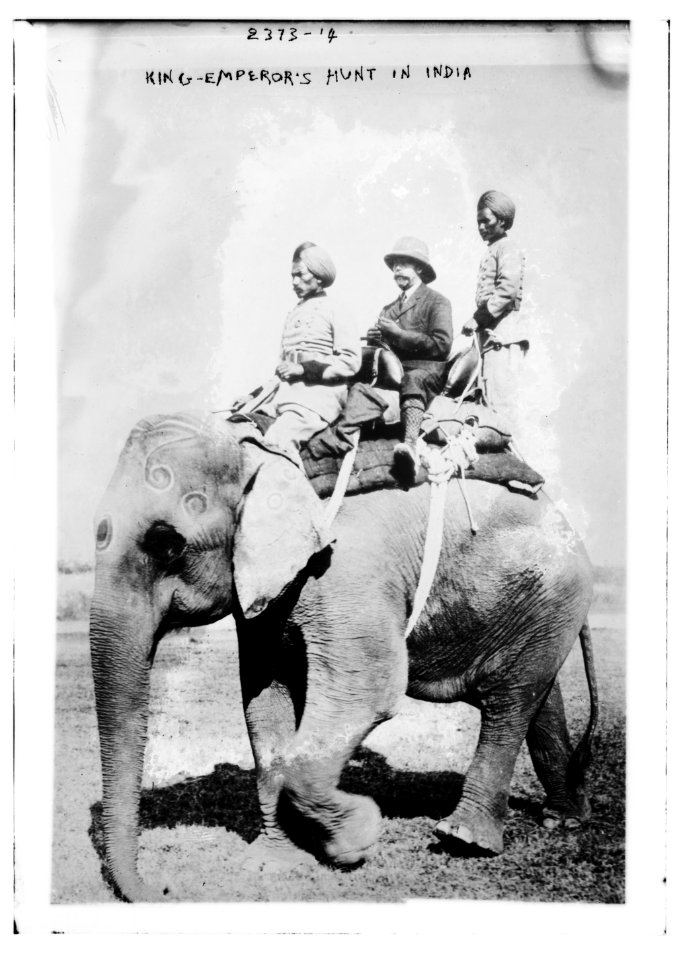 King Emperor's Hunt in India LCCN2014690191