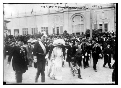 King Albert at opening of Brussels Exposition LCCN2014688075
