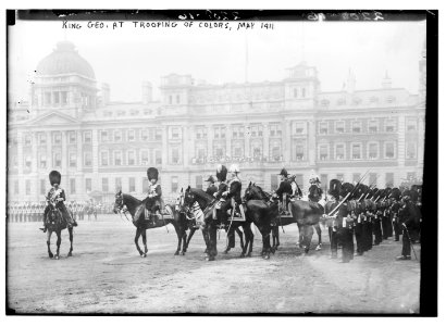 King Geo. at Trooping of Colors, May 1911 LCCN2014689281