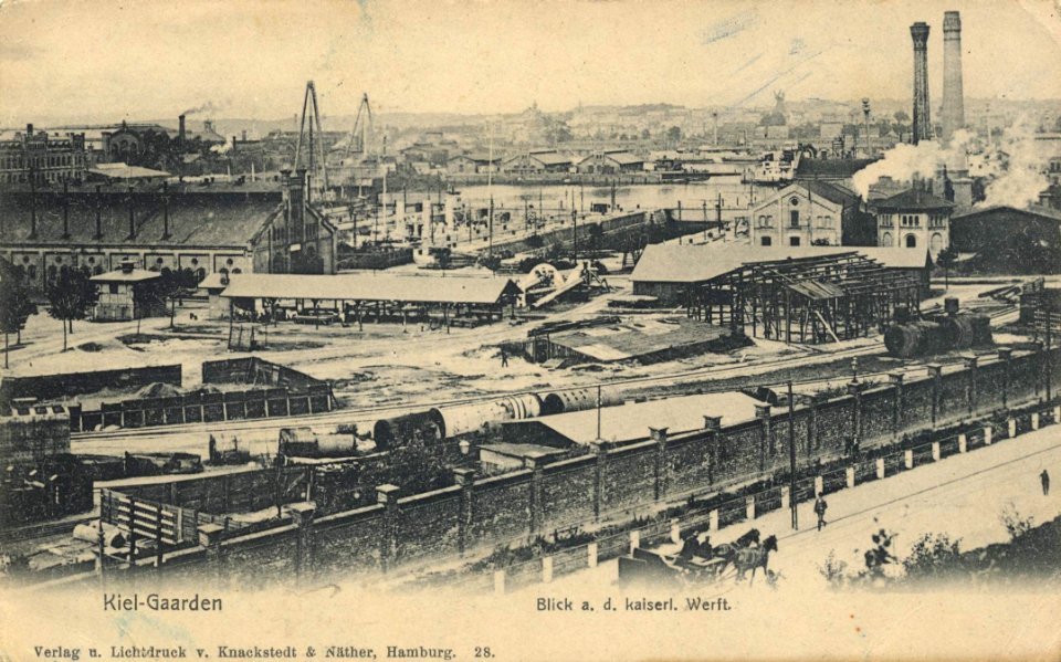 Kiel, Schleswig-Holstein - Kaiserliche Werft (Zeno Ansichtskarten)