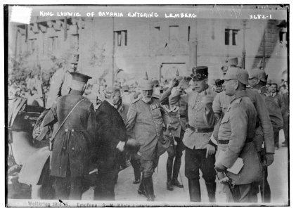 King Ludwig of Bavaria entering Lemberg LCCN2014700387