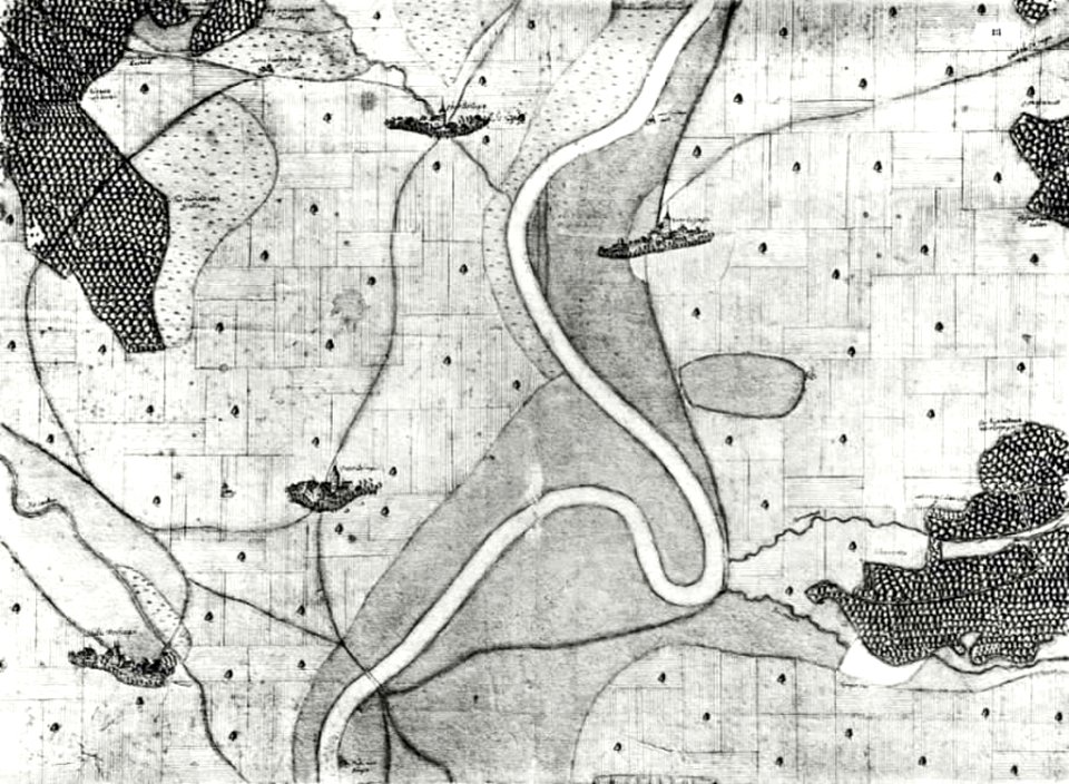Kiesersche Forstkarte Nr. 13 Unter-Bohingen