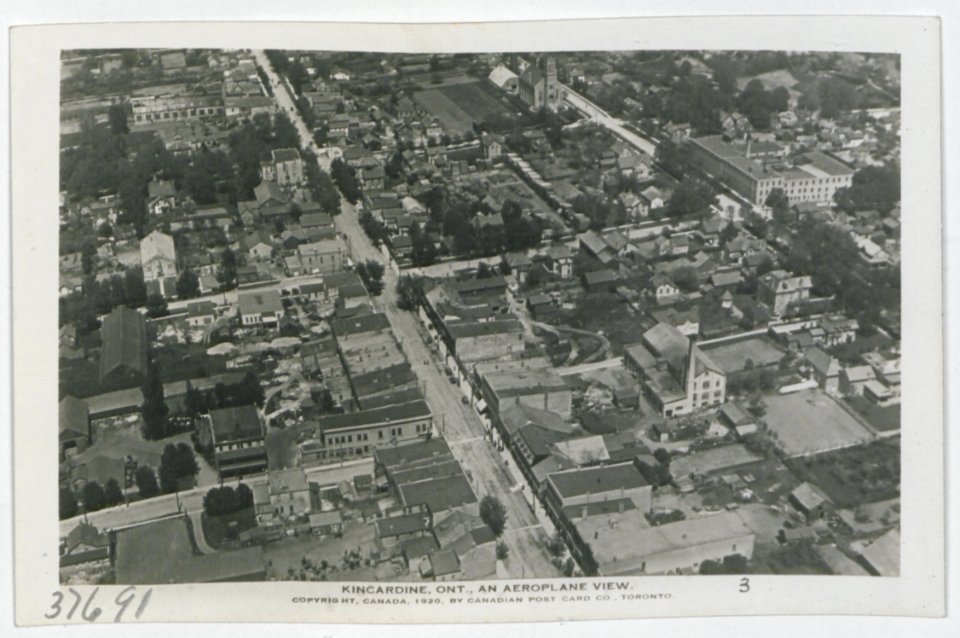 Kincardine Ontario from an Aeroplane (HS85-10-37691) original