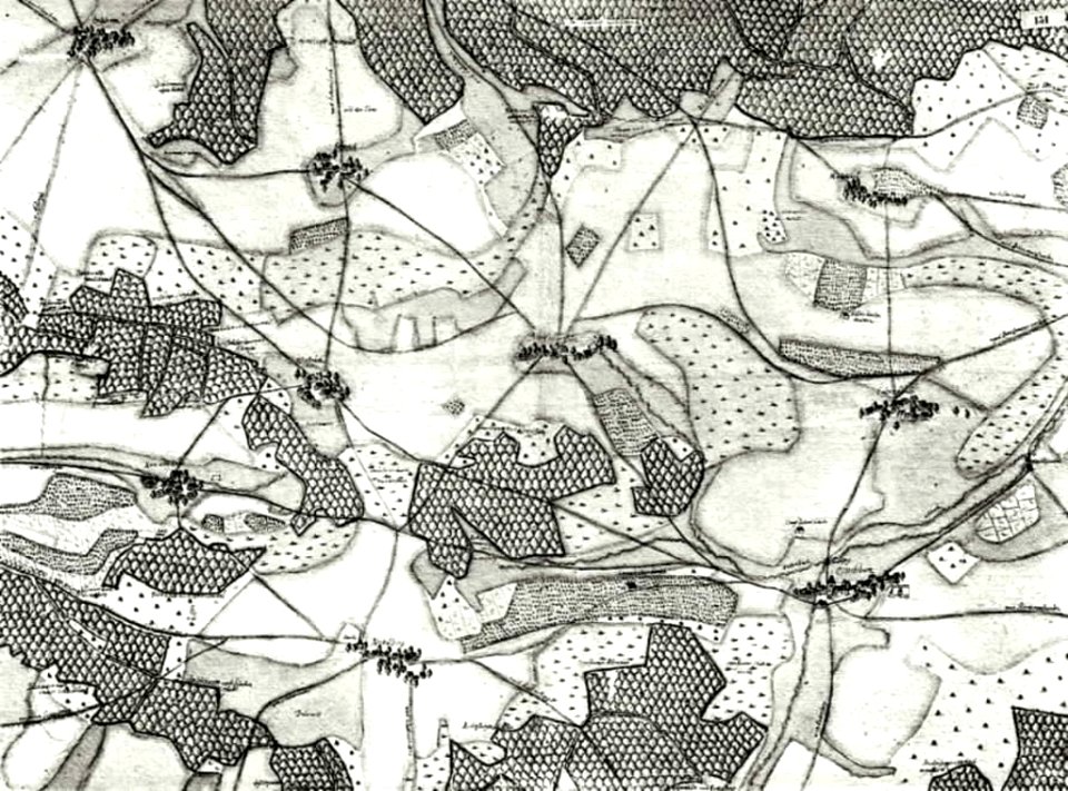 Kiesersche Forstkarte Nr. 151 Oppelsbom (Oppelsbohm)