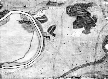 Kiesersche Forstkarte Nr. 161 Hohen Eck (Mit Schloss Harteneck und Neckar)