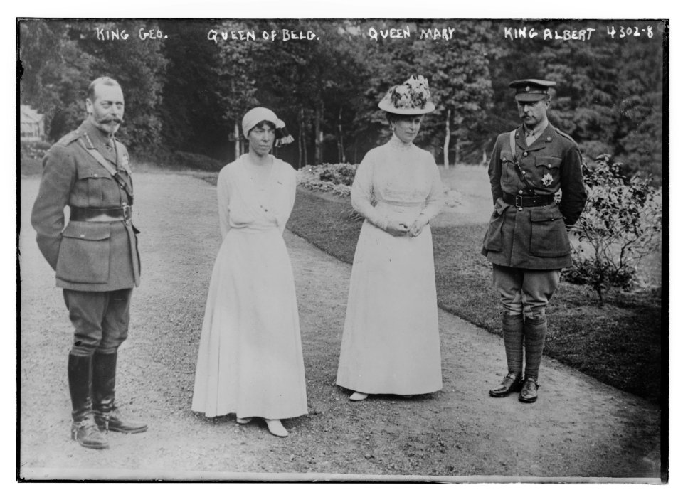 King Geo., Queen of Belg., Queen Mary, King Albert LCCN2014705299