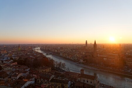 Italy architecture panoramic