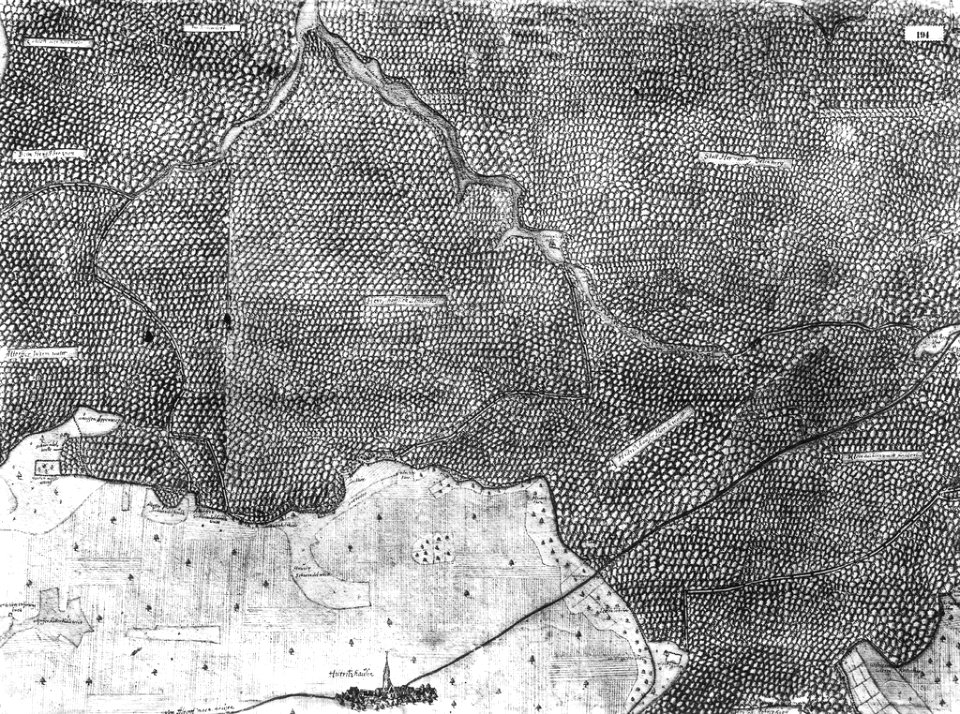 Kiesersche Forstkarte Nr. 194 Hildritzhausen (Hildrizhausen)