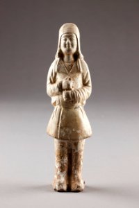 Kinesisk figur från 618-906 - Hallwylska museet - 96175