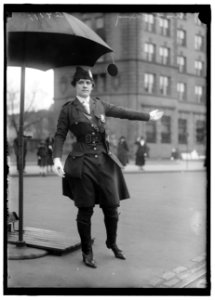 KING, MRS. L.O. TRAFFIC COP LCCN2016869552