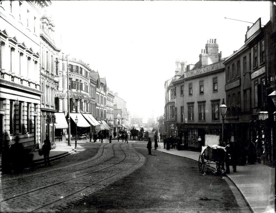 King Street, Reading, c. 1880