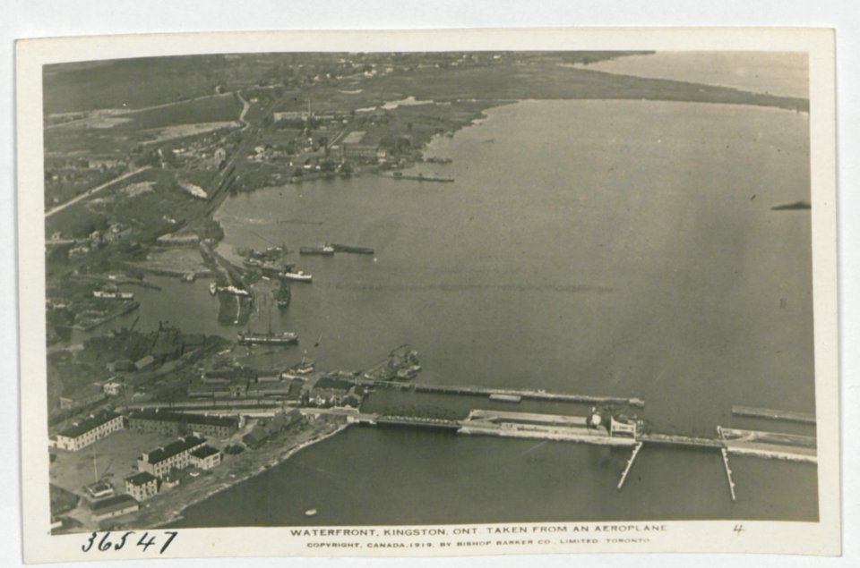 Kingston Ontario from the Air (HS85-10-36547) original