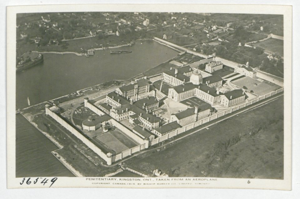 Kingston Ontario from the Air (HS85-10-36549) original