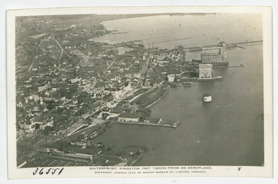 Kingston Ontario from the Air (HS85-10-36551) original