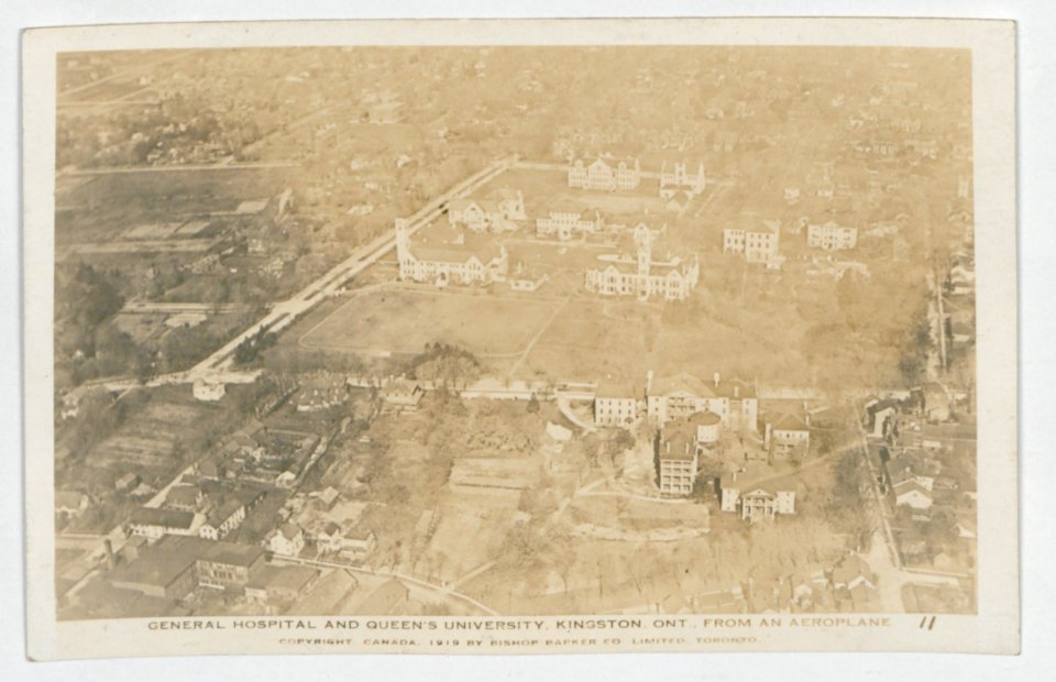 Kingston Ontario from the Air (HS85-10-36967) original