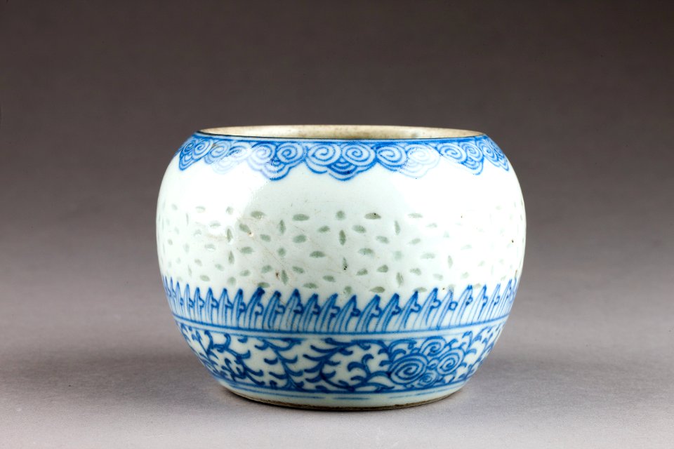 Kinesiskt burk från 1800-talet - Hallwylska museet - 95880