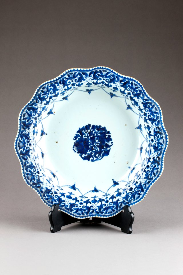 Kinesiskt fat från 1800-talet - Hallwylska museet - 95874