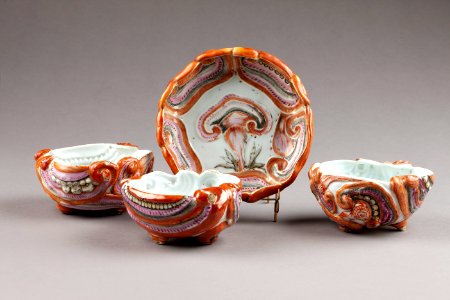 Kinesiskt porslin från 1735-1795 dekorerat med trädsvampar - Hallwylska museet - 95818