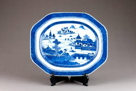 Kinesiskt porslinsfat från 1800-talet - Hallwylska museet - 95876 photo