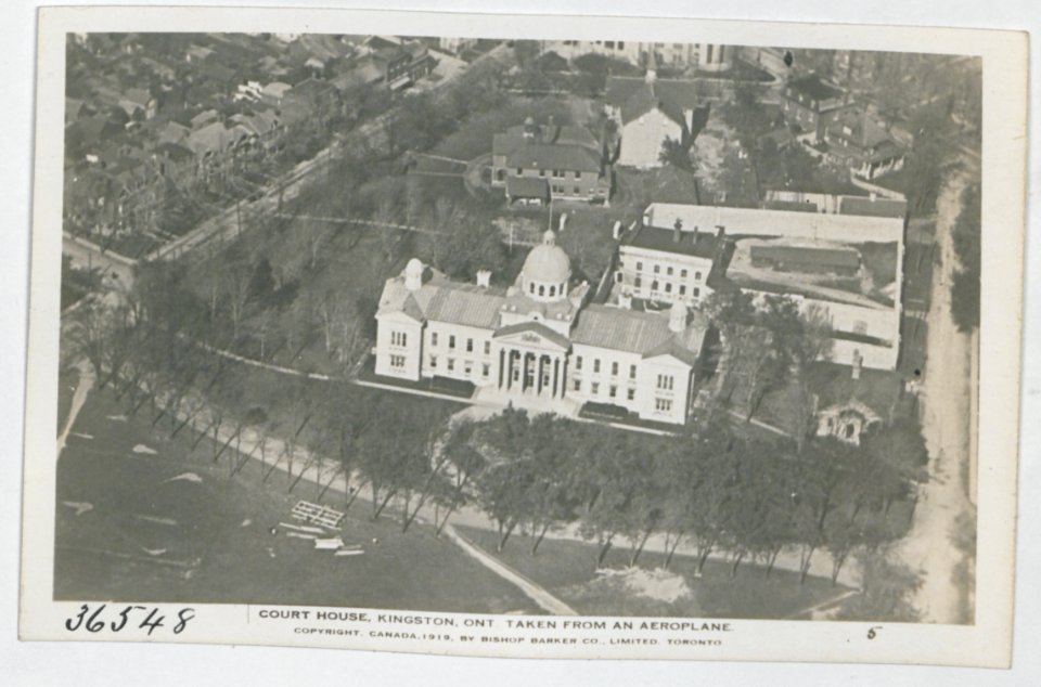 Kingston Ontario from the Air (HS85-10-36548) original