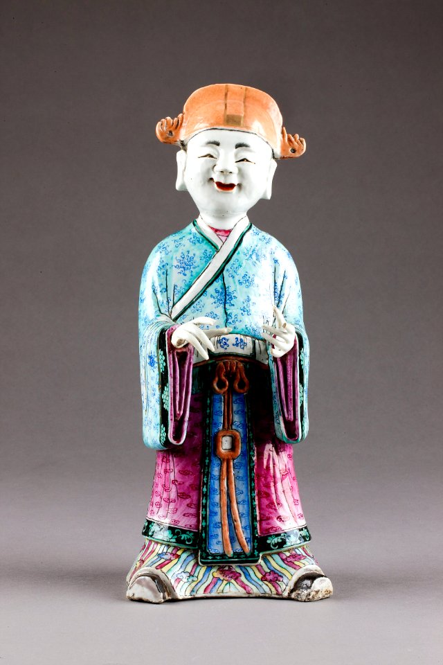 Kinesisk figur från 1800-talet - Hallwylska museet - 95978