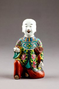 Kinesisk figur från 1800-talet - Hallwylska museet - 95986