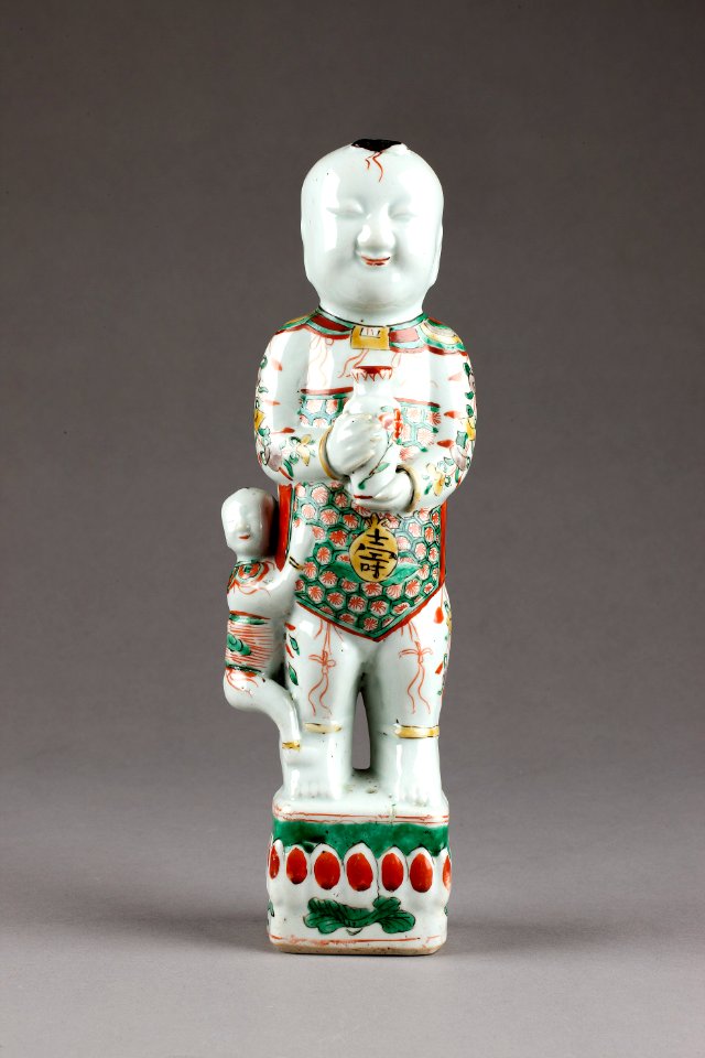 Kinesisk porslinsfigur från 1662-1722 - Hallwylska museet - 95960