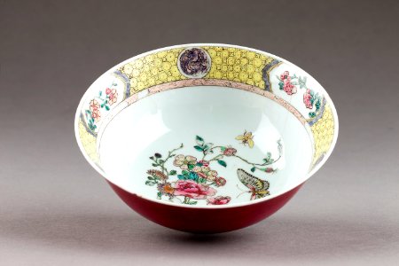 Kinesisk skål från 1700-talet - Hallwylska museet - 95871