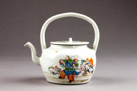 Kinesisk tekanna från 1800-talet - Hallwylska museet - 95733