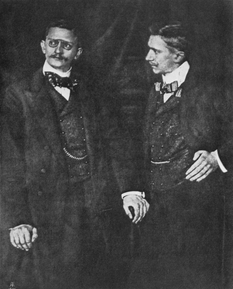 Kirstein, Alfred - Die Brüder Theodor und Oskar Hofmeister (Zeno Fotografie)