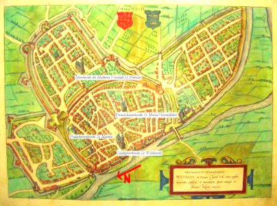 Kirchen in Wesel 1588