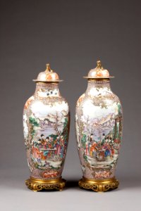 Kinesiska porslinsurnor från 1735-1795 - Hallwylska museet - 96145