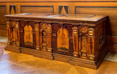 Kista i matsalen. Renässans - Hallwylska museet - 107088