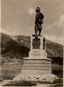 Kiregerdenkmal in Tarvis. Aufgenommen am 25.Mai 1916. (BildID 15475461)