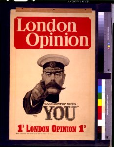 Kitchener poster by Alfred Leete