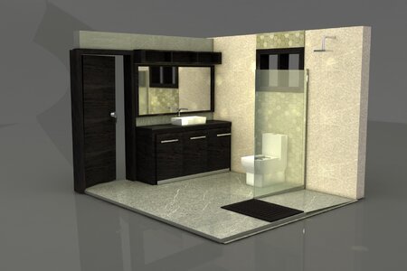 Room inside window