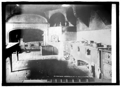 Kitchen in the Cloister at La Cruz, Mexico LCCN2016821173