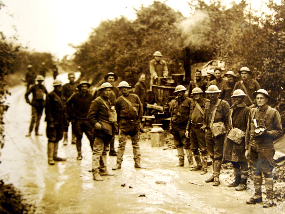 Kitchen of Battery E, 18th F.A., 32nd Division near Cierges, Meuse, France, 1918 (32249005154)