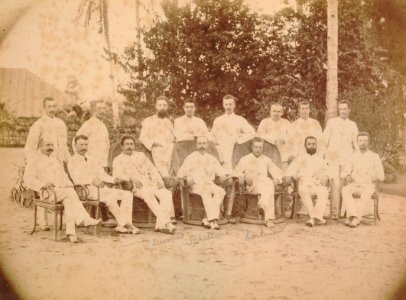 KITLV - 103543 - Lambert & Co., G.R. - Singapore-Deli - Administrators of the companies of the Tobacco Maatschappij Arendsburg in Bedagai at Tebing Tinggi - 1887