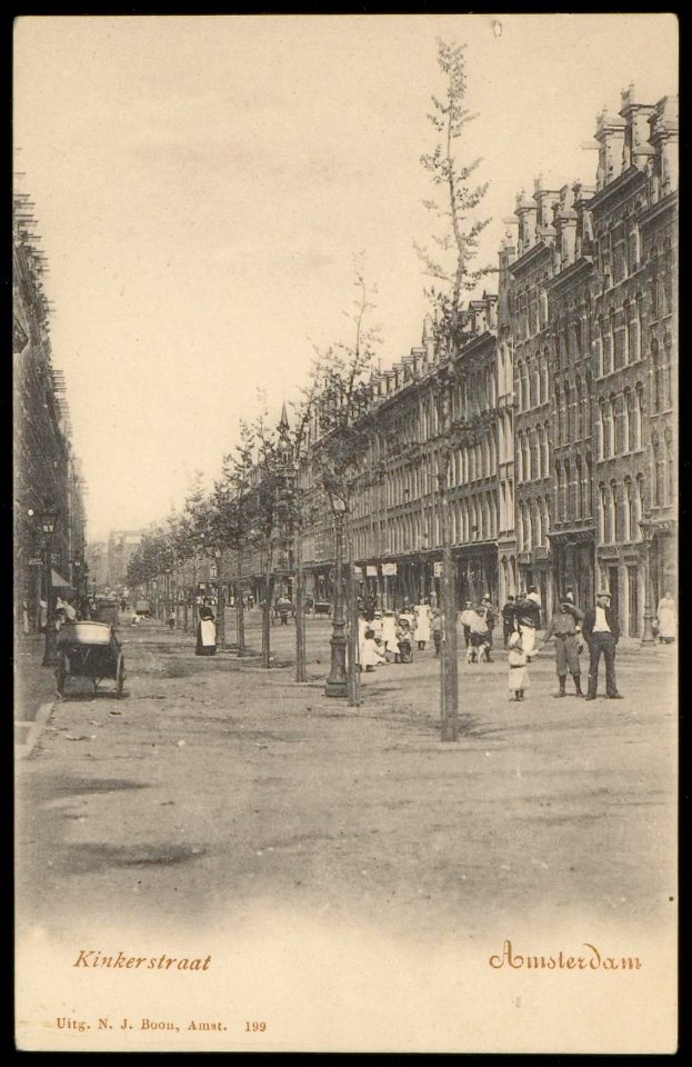 Kinkerstraat. Uitgave N.J. Boon, Amsterdam photo