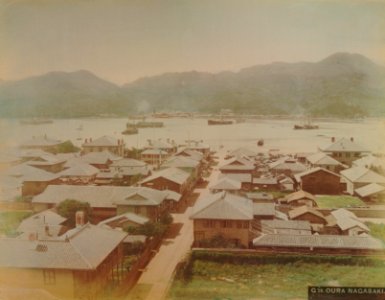 KITLV - 110622 - Kusakabe, Kimbei - Port of Nagasaki in Japan - circa 1890
